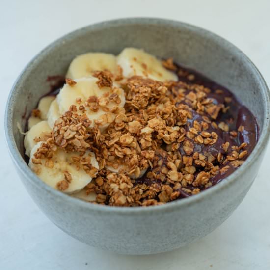 Brazilian Açaí - Recipe photo by Adventures of Carlienne