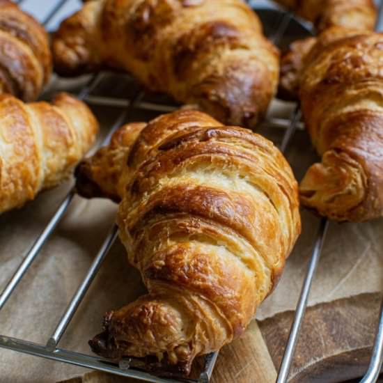 Sourdough Croissants - Recipe photo by Home Grown Happiness