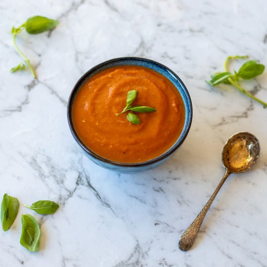 Thermomix Roast Tomato Soup - Recipe photo by Thermomix Diva