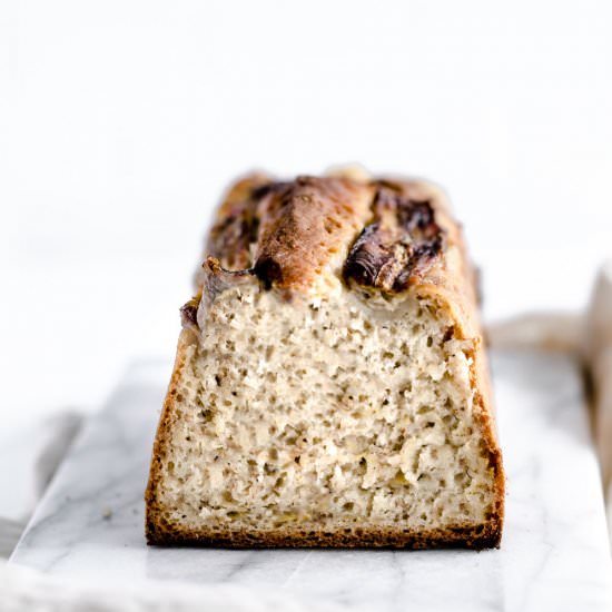 The Best Vegan Banana Bread - Recipe photo by The Green Creator