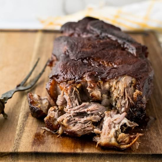 Savory Asian Pulled Pork - Recipe photo by garlic and zest