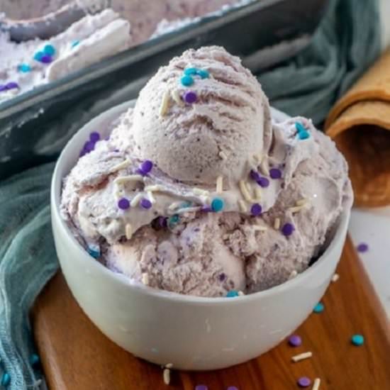 Ube Ice Cream - Recipe photo by noshingwiththenolands