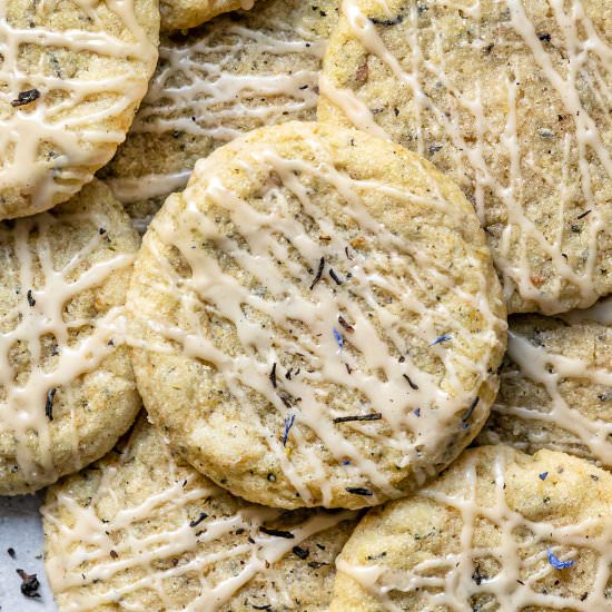 Vegan Earl Grey Sugar Cookies - Recipe photo by ShortGirlTallOrder