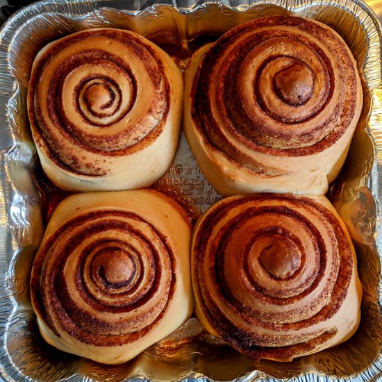 Sourdough Cinnamon Rolls - Recipe photo by theimperfectfoodie