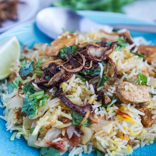 Easy Chicken Biryani Recipe - Recipe photo by cookingwithteamj