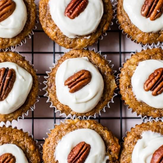 Skinny Hummingbird Cupcakes - Recipe photo by Skinnytaste