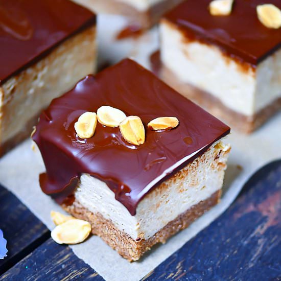 Low-Carb PB Cheesecake - Recipe photo by Lila Ruth Grain Free