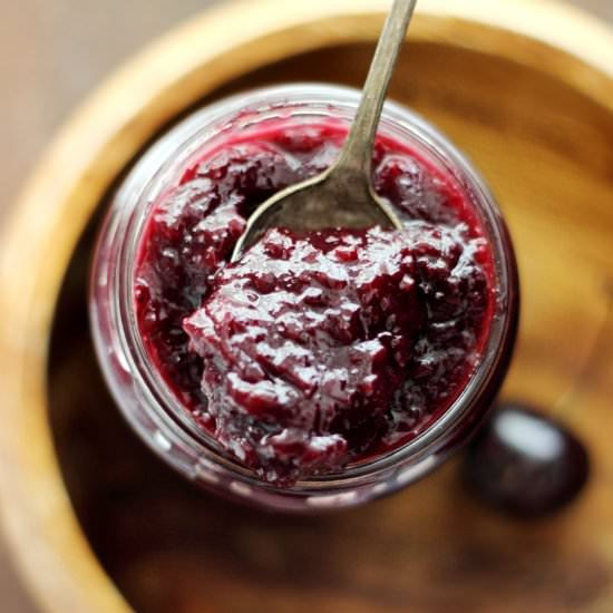 Fresh Cherry Jam - Recipe photo by merrytummy