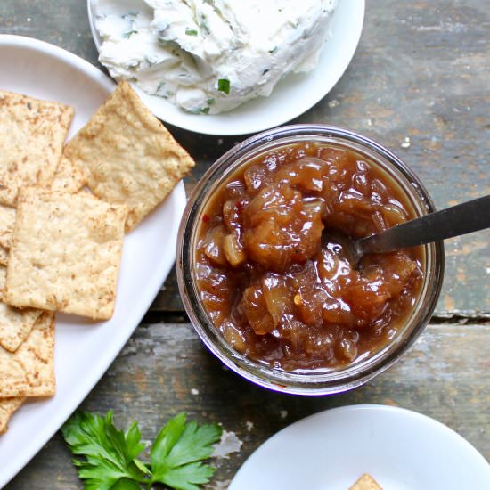 Vidalia Onion Chutney - Recipe photo by the good eats co