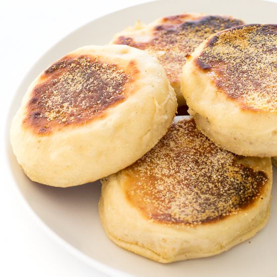 Homemade English Muffins - Recipe photo by ChefSavvy