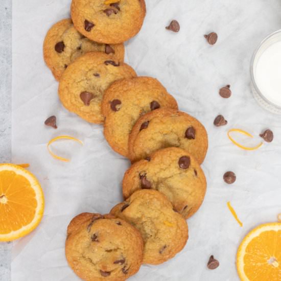 Best Orange Chocolate Chip Cookies - Recipe photo by mapleandthyme