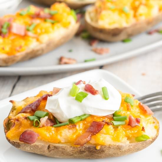 Twice Baked Potatoes - Recipe photo by KyleeCooks