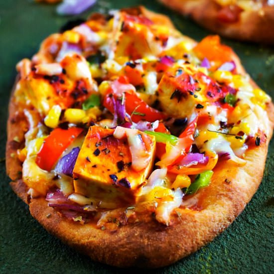 Tandoori Tofu Pizza - Recipe photo by EasycookingwithMolly