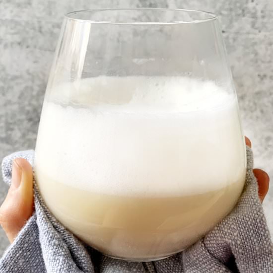 Vanilla Collagen Latte - Recipe photo by Donut Worry Be Healthy