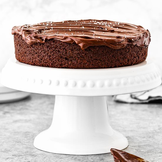 One Bowl Eggless Chocolate Cake - Recipe photo by Mommys Home Cooking