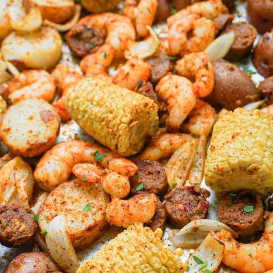 Old Bay Buttered Shrimp Boil - Recipe photo by mags_makes