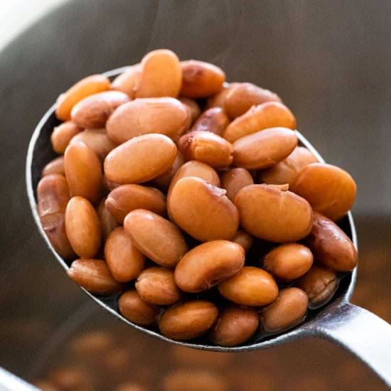 How to Cook Pinto Beans - Recipe photo by Jessica Gavin