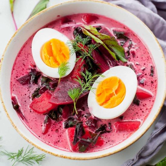 Young beet soup - Recipe photo by everyday-delicious.com