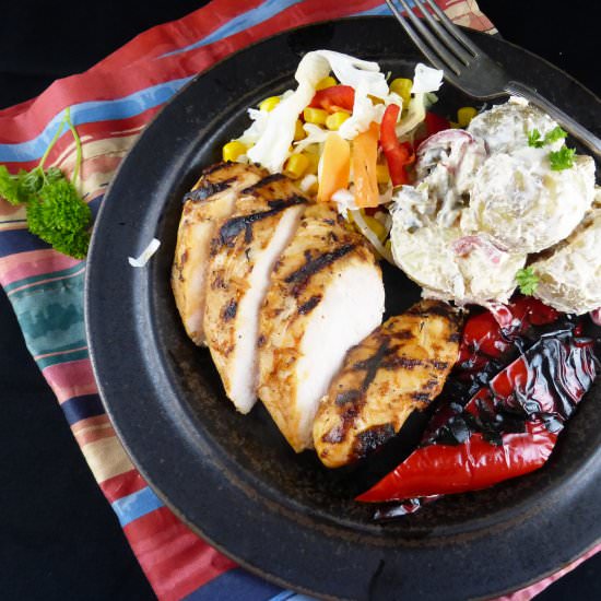 Tangy Chicken Marinade - Recipe photo by thespeltkitchen
