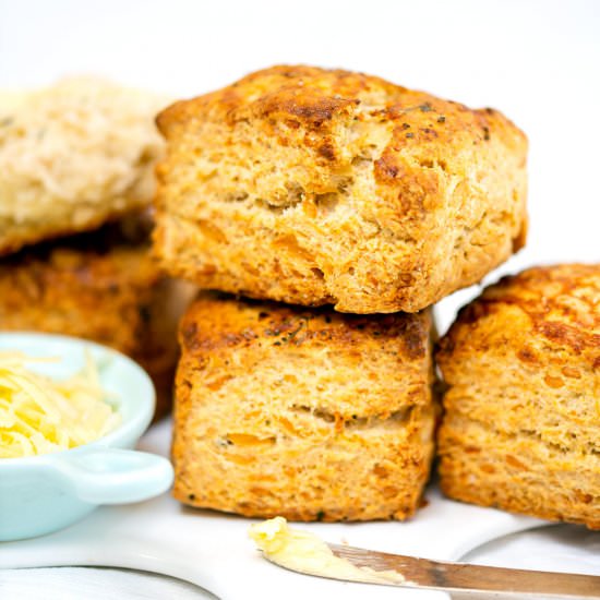 Sourdough Cheese Biscuits - Recipe photo by supergoldenbakes