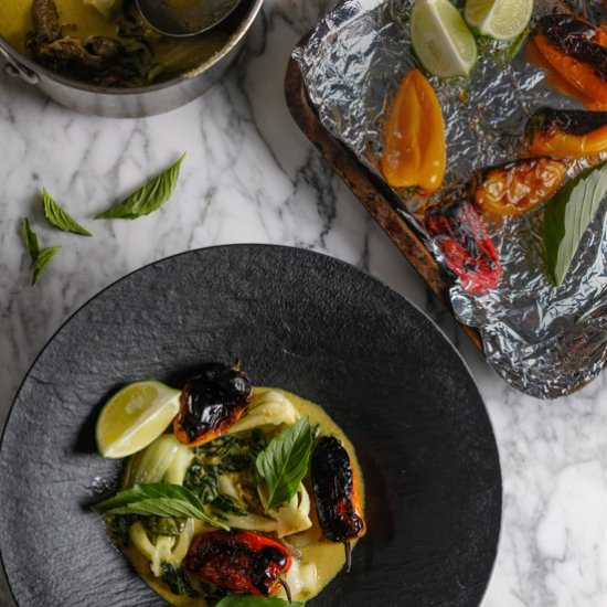 Easy Green Thai curry - Recipe photo by kendallwross