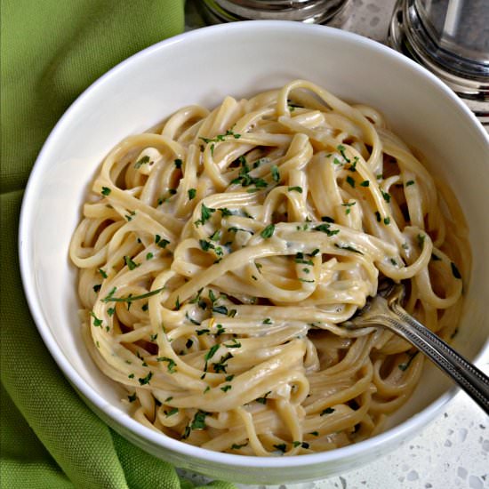 Parmesan Pasta - Recipe photo by Small Town Woman