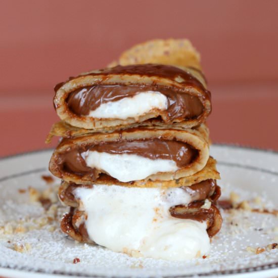 How to Make Coffee Crepes - Recipe photo by 5 star cookies