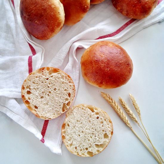 Turkish Burger Bun - Recipe photo by MyHomeDiaryinTurkey