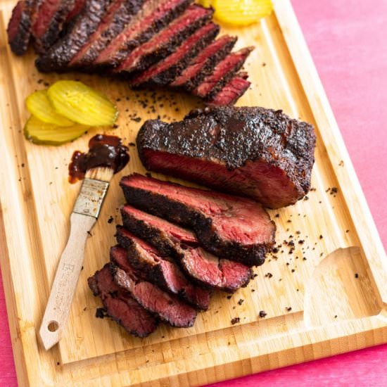 Sous Vide Smoked Brisket - Recipe photo by aducksoven