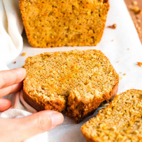Gluten-Free Carrot Cake Bread - Recipe photo by felicialim