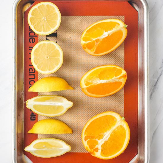 How to Freeze Citrus - Recipe photo by toaster oven love