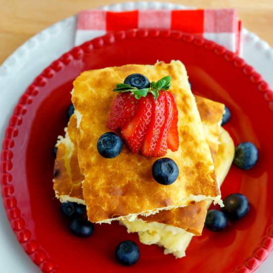 Buttermilk Sheet Pan Pancakes - Recipe photo by EasyBudgetRecipes