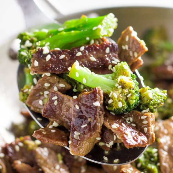 Keto Beef And Broccoli - Recipe photo by sugarlesscrystals