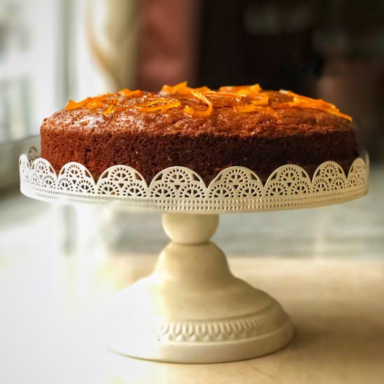 Carrot cake with orange marmalade - Recipe photo by myfoodmemoirs