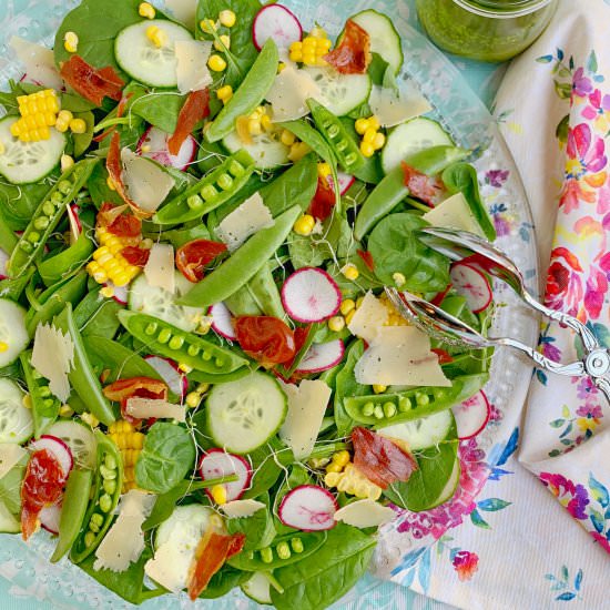 Summer Snap Pea Salad - Recipe photo by Theyummymuffin