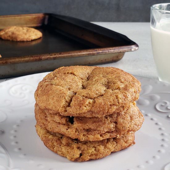 Sourdough Snickerdoodles - Recipe photo by RaspberriesAndKohlrabi