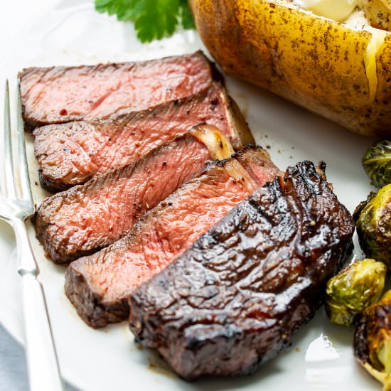 Easy Steak Marinade - Recipe photo by Savingroomfordessert