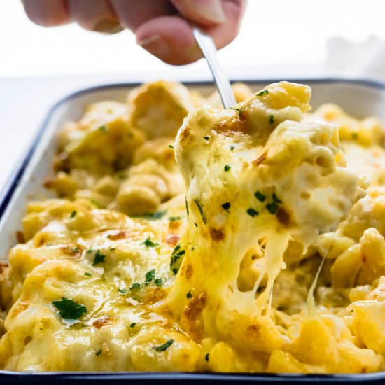 Ultimate Mac and Cheese - Recipe photo by garlic and zest