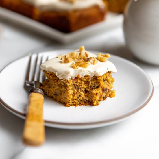 BEST Gluten Free Carrot Cake - Recipe photo by FromScratchFast