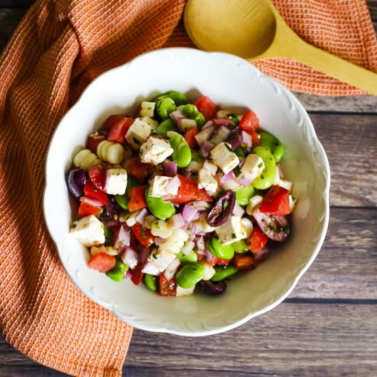 Solterito – Peruvian chopped salad - Recipe photo by cookeatlivelove