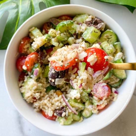 Brown Rice Summer Salad - Recipe photo by frozen_bananas_