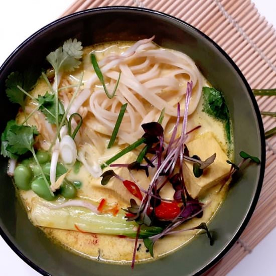 TOFU, TURMERIC & GINGER IMMUNE BOOST - Recipe photo by ATastyKitchen