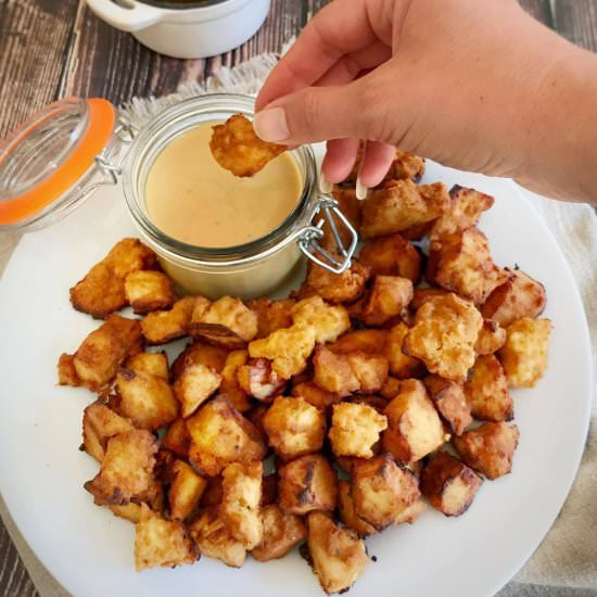 Vegan Chick-fil-A style Nuggets - Recipe photo by No Sweat Vegan