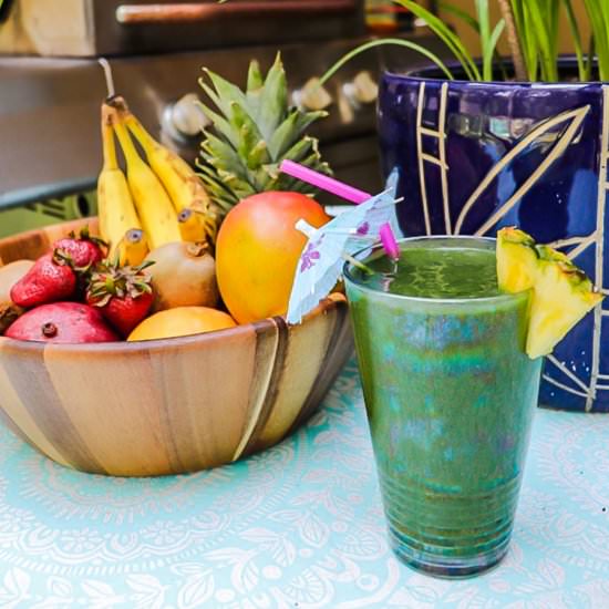 Tropical Spirulina Smoothie - Recipe photo by Alishan