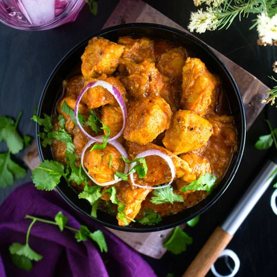 Easy Chicken Curry - Recipe photo by nishkitchen