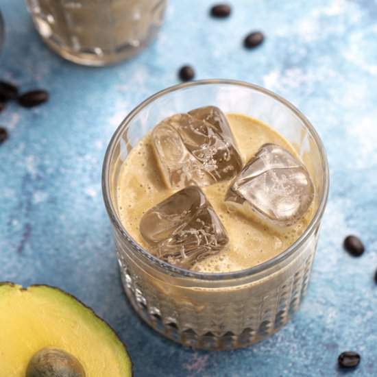Avocado Iced Coffee - Recipe photo by BitterSweet