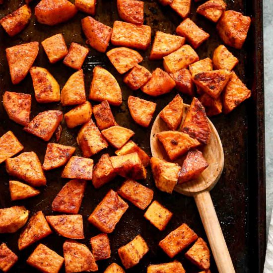 Roasted sweet potato - Recipe photo by PrimaveraKitchen