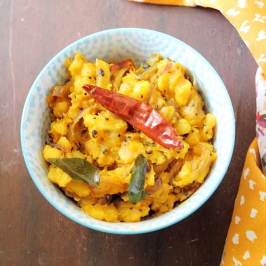 South Indian Potatoes Mash - Recipe photo by merrytummy