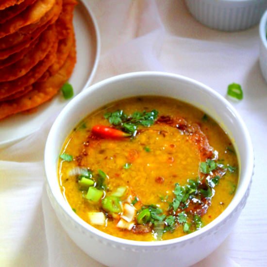 Dal Pakwan - Recipe photo by livingsmartandhealthy