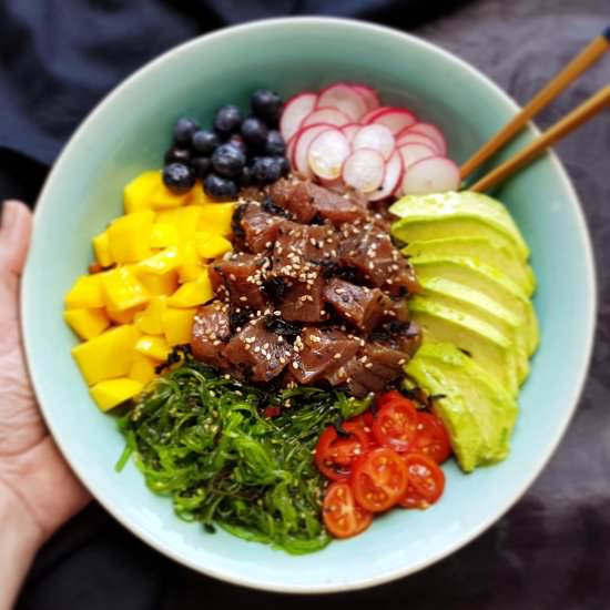 Poke bowl tuna - Recipe photo by el mon de juju